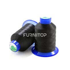 Нитки для кожи, обуви Филтекс № 60-150 D/3, 60 текс, ПЭ, 1800 м, черные