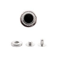 SSQB0011+486 Кнопка пружинный контакт 15 мм, никель
