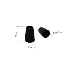 9263 Наконечник 14х8 мм, прорезиненный SOFT Touch