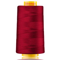 Нитки армированные ЛЛ, Maра № 120, 25 текс, ПЭ/ПЭ, 5000 м, белые, Gütermann (Гютерман)