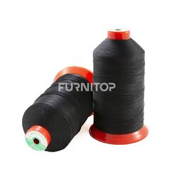 Нитки для кожи, обуви Филтекс № 10-840 D/3, 320 текс, ПЭ, 1100 м, черные