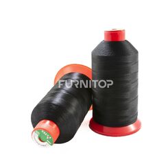 Нитки для кожи, обуви Филтекс № 40-210 D/3, 80 текс, ПЭ, 3000 м, черные